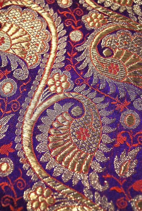 embroidered brocade